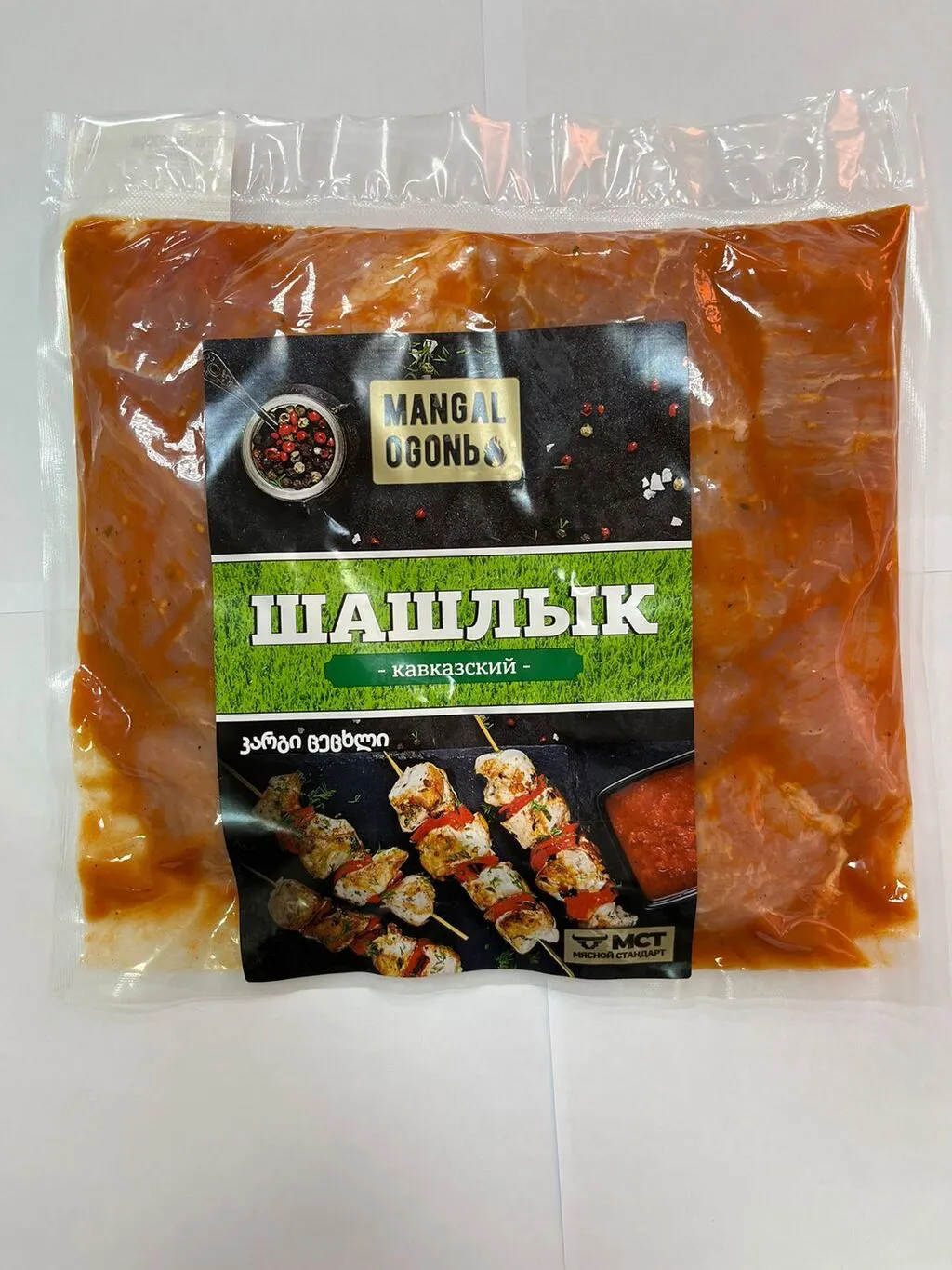 фотография продукта Шашлык свиной  вак/уп. 1,5 кг
